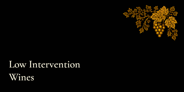 Low-Intervention Wines